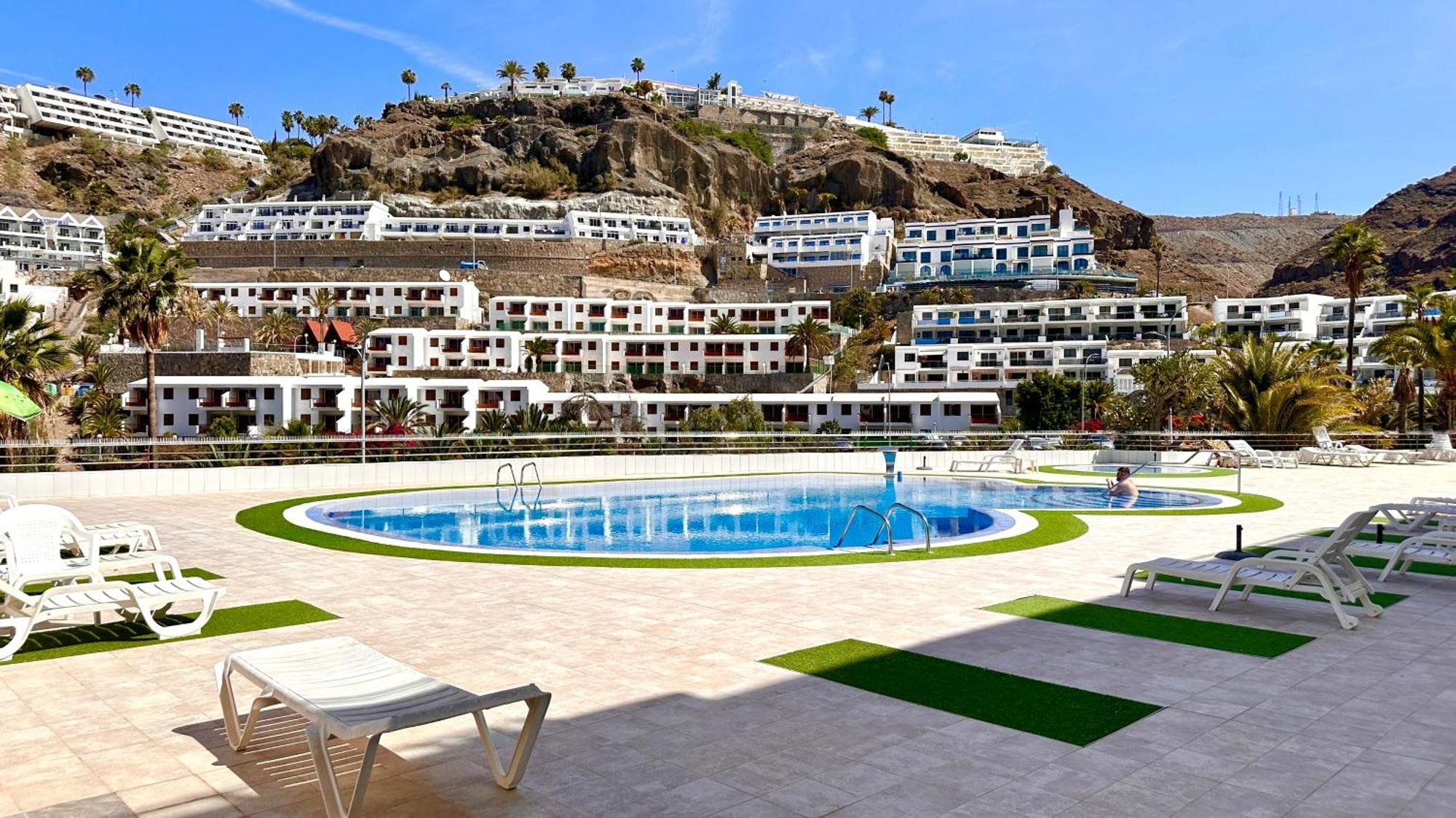 Ocean View Apartment And Heated Pool Puerto Rico (Gran Canaria) Exterior foto