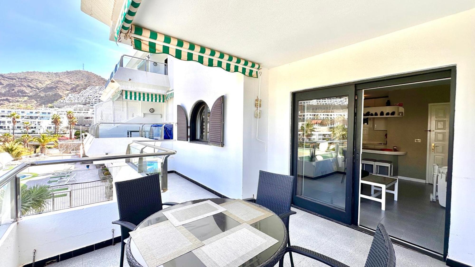 Ocean View Apartment And Heated Pool Puerto Rico (Gran Canaria) Exterior foto