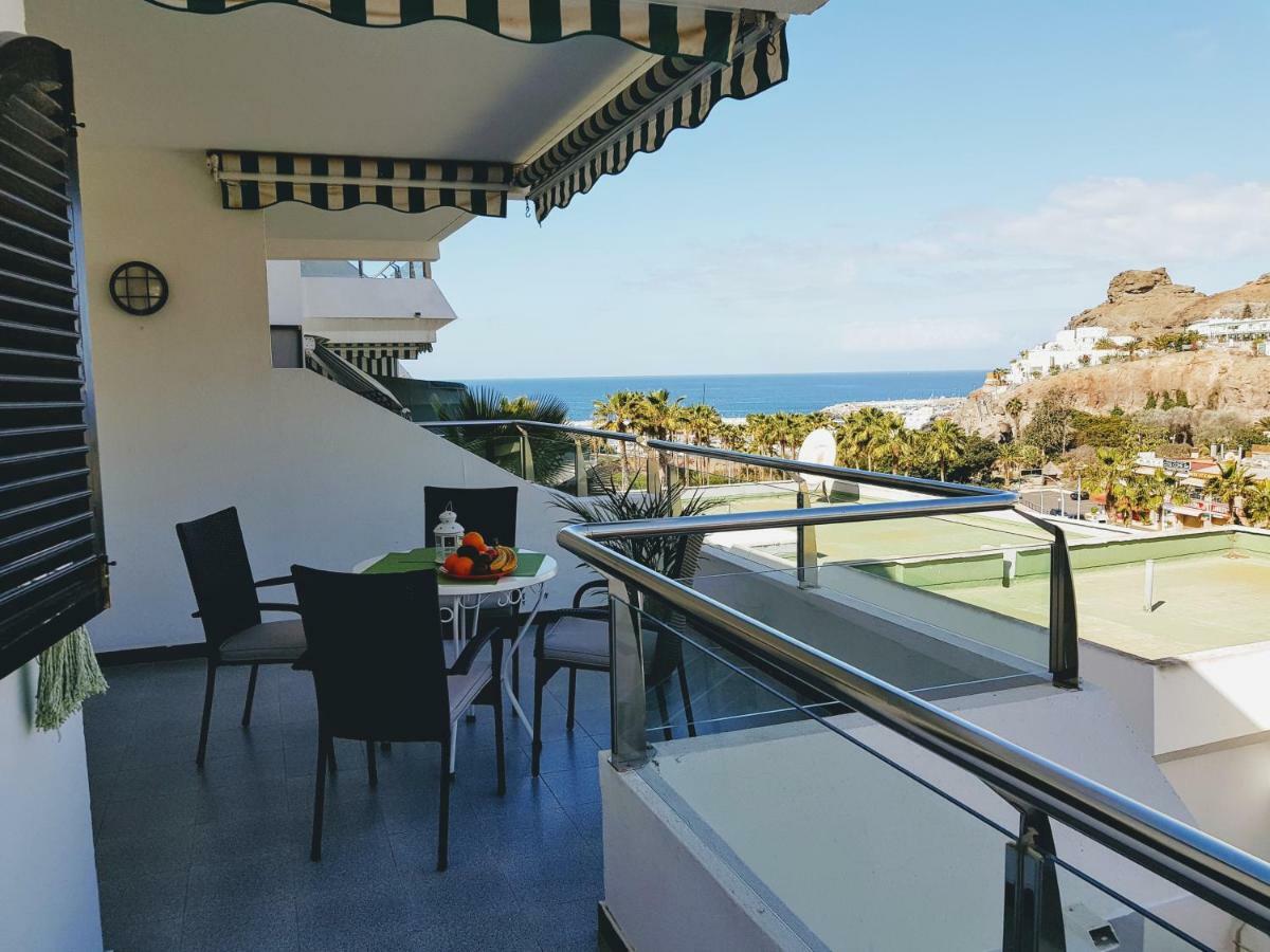 Ocean View Apartment And Heated Pool Puerto Rico (Gran Canaria) Exterior foto
